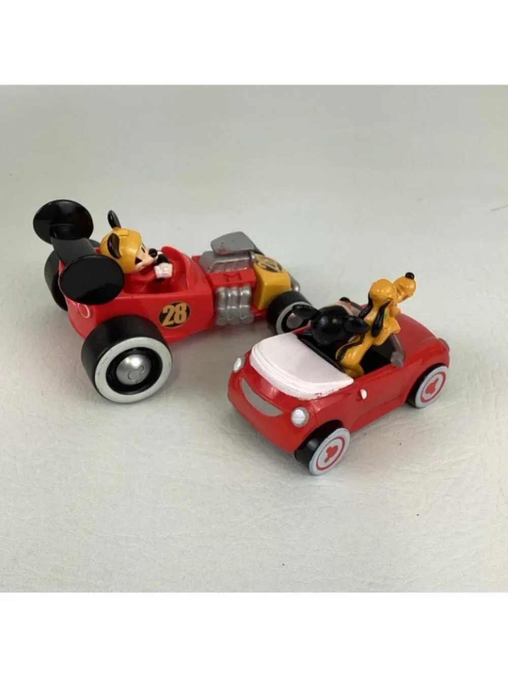 Disney Mickey Mouse Clubhouse Gas N Wash Portable Playset Roadster Racer Car Toy